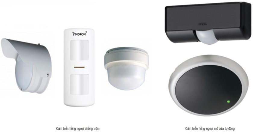 Các loại cảm biến hồng ngoại