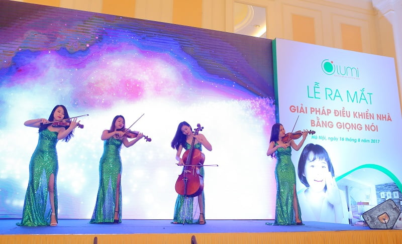 Buổi lễ sôi động hơn với những bản nhạc được hòa tấu 