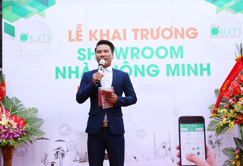 Buổi lễ khai trương Showroom Lumi Smarthome được diễn ra vào ngày 22/7/2017 tại Vĩnh Yên, Vĩnh Phúc