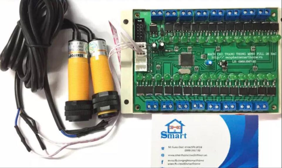 Bộ cảm biến đèn cầu thang