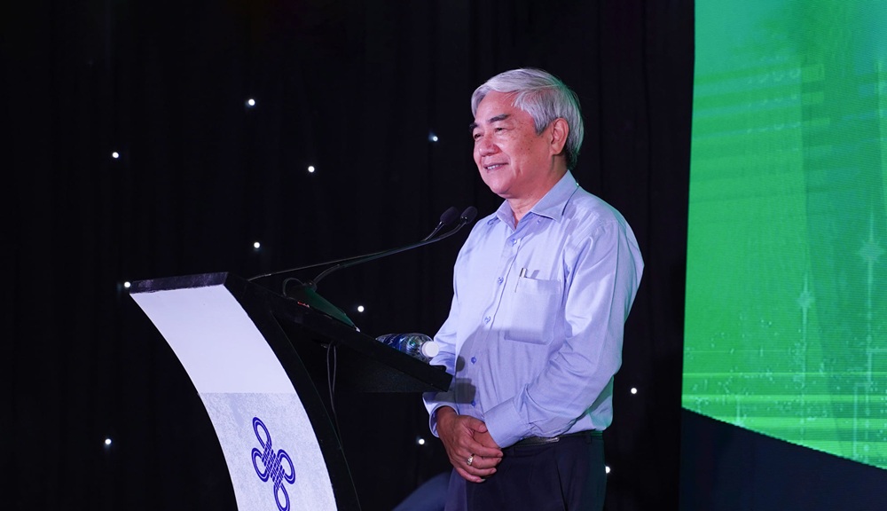 Ông Nguyễn Quân - Nguyên Bộ trưởng Khoa học Công Nghệ tại lễ ra mắt