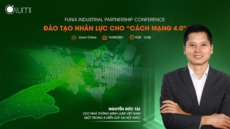CEO Nguyễn Đức Tài là một trong 8 diễn giả trong hội thảo Đào tạo nhân lực cho "Cách mạng 4.0"