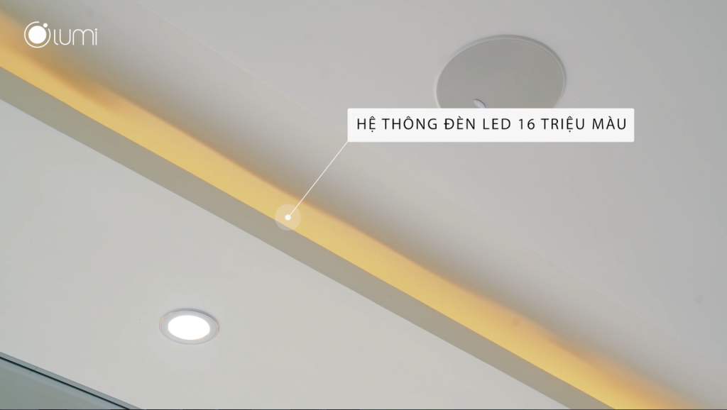Hệ thống đèn LED 16 triệu màu trong phòng ngủ của trẻ nhỏ