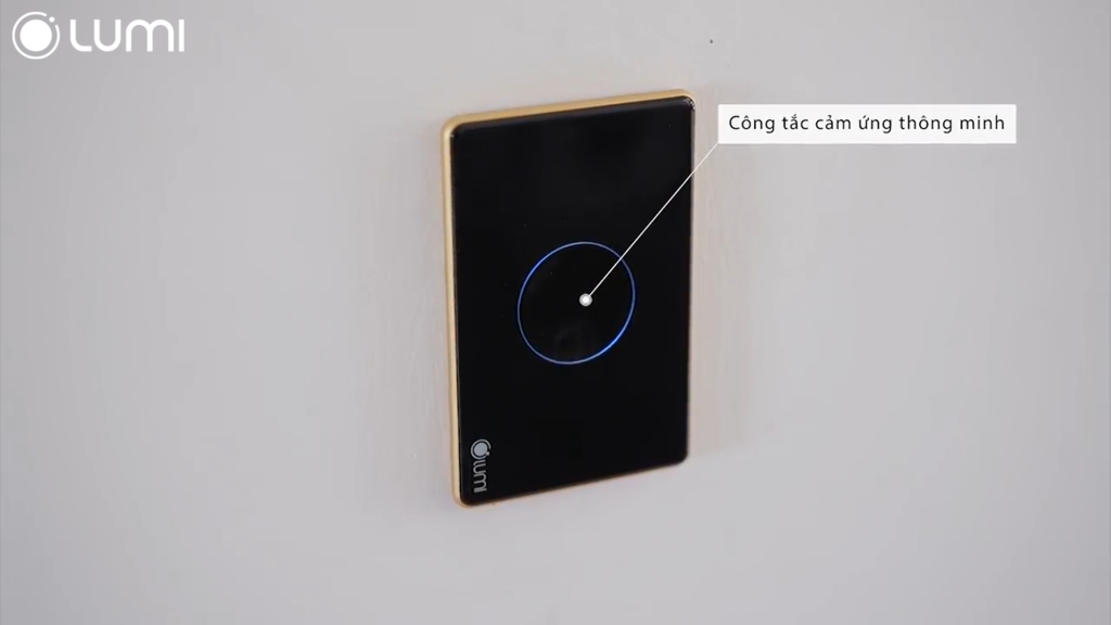 Bộ công tắc Lumi được sử dụng khắp căn biệt thự