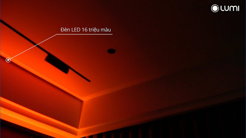 Đèn LED 16 triệu màu giúp buổi tiệc trở nên thú vị