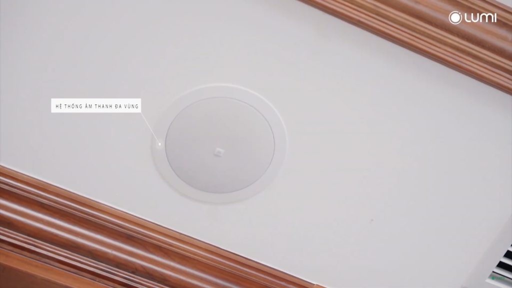 Âm thanh đa vùng giúp bật nhạc yêu thích trong tất cả các phòng