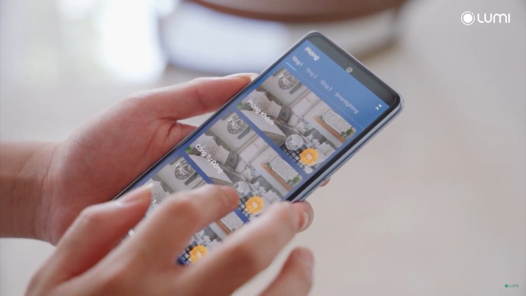 Điều khiển thiết bị qua smartphone