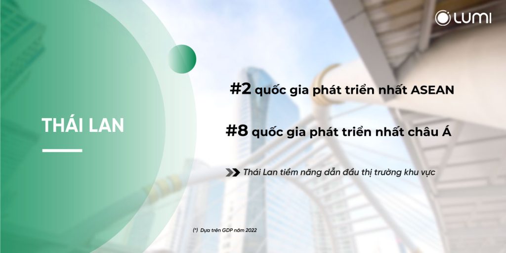 Thái Lan là đất nước phát triển top đầu trong khu vực
