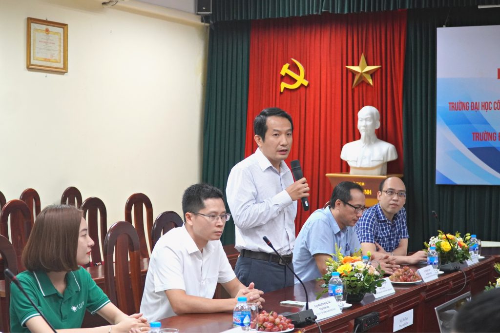 Sự góp mặt của Tiến sĩ Nguyễn Trọng Hiếu - Viện trưởng Viện Nghiên cứu Sáng chế và Khai thác Công nghệ  - Bộ KHCN