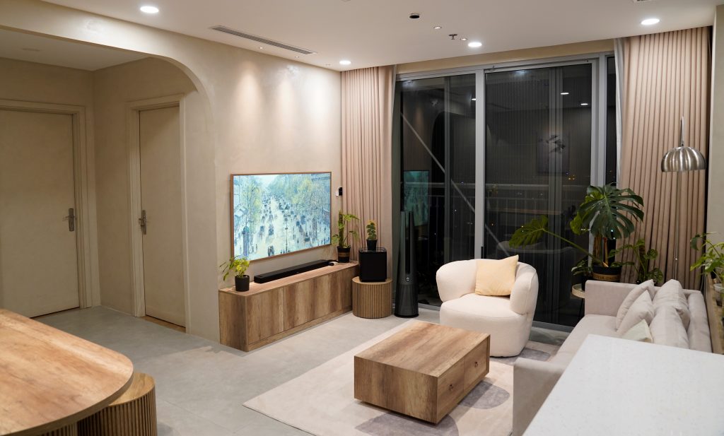 Căn hộ thông minh mang phong cách Wabi Sabi tại Vinhomes Gardenia