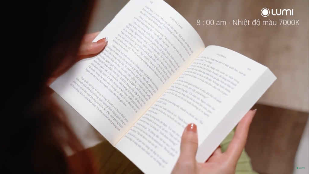 Cường độ ánh sáng thay đổi theo từng ngữ cảnh