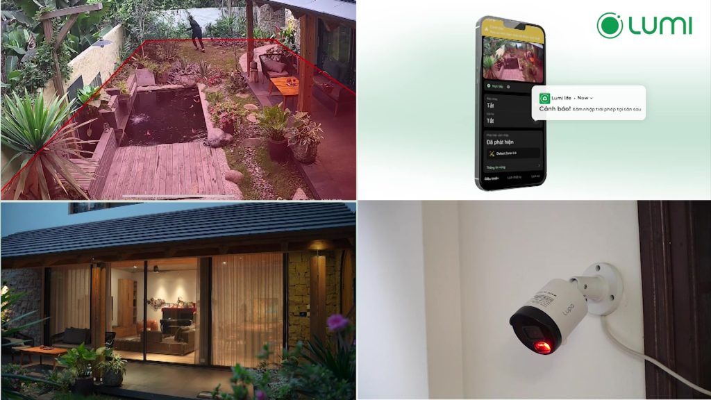 AI Camera Lupa khoanh vùng an ninh, cảnh báo tức thì nhờ trí tuệ nhân tạo AI