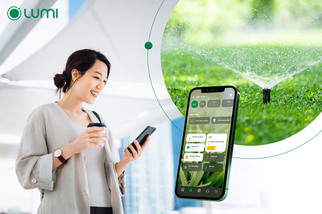 Quản lý trạng thái thiết bị từ bất kỳ đâu qua app Lumi Life+