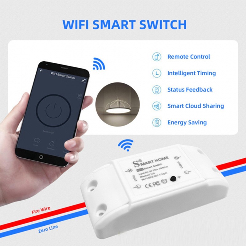 Cách cài đặt công tắc wifi Tuya