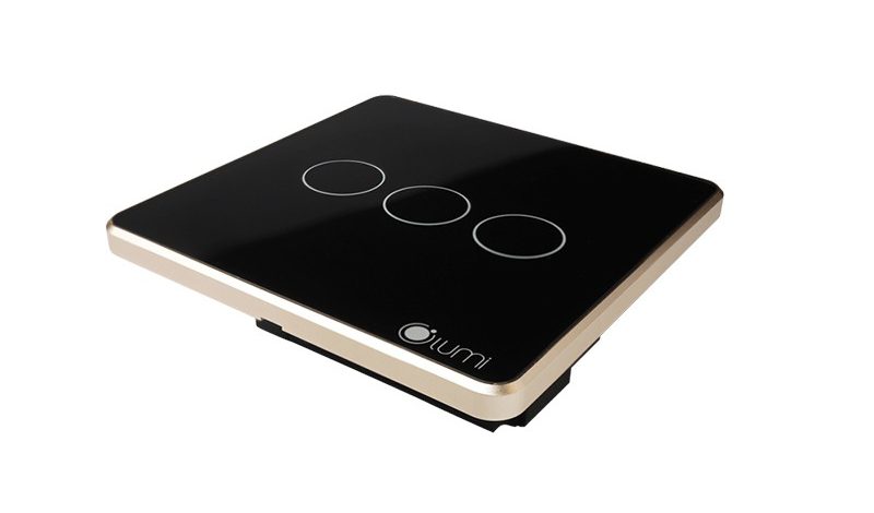 công tắc thông minh điều khiển từ xa kính phẳng