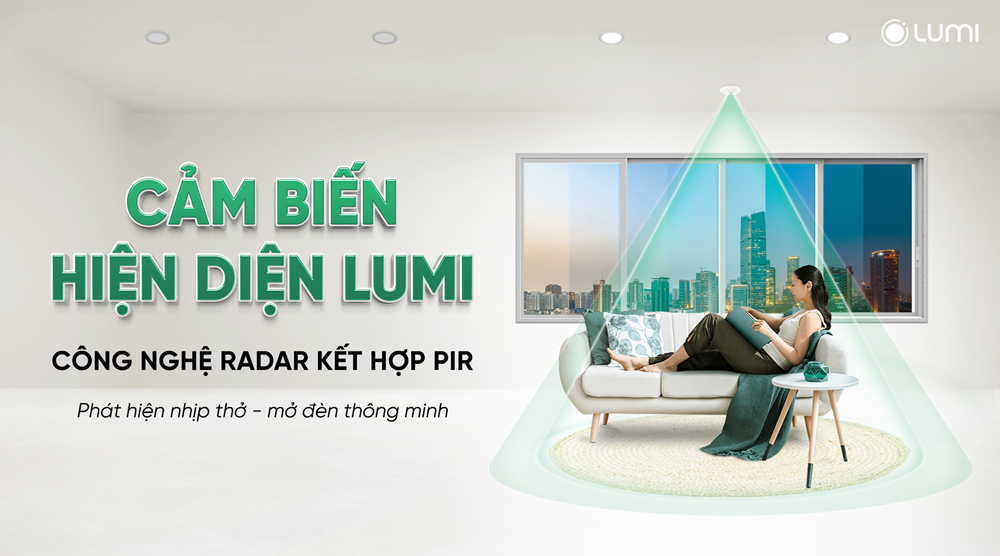 Cảm biến hiện diện Lumi - Kết hợp công nghệ Radar và PIR