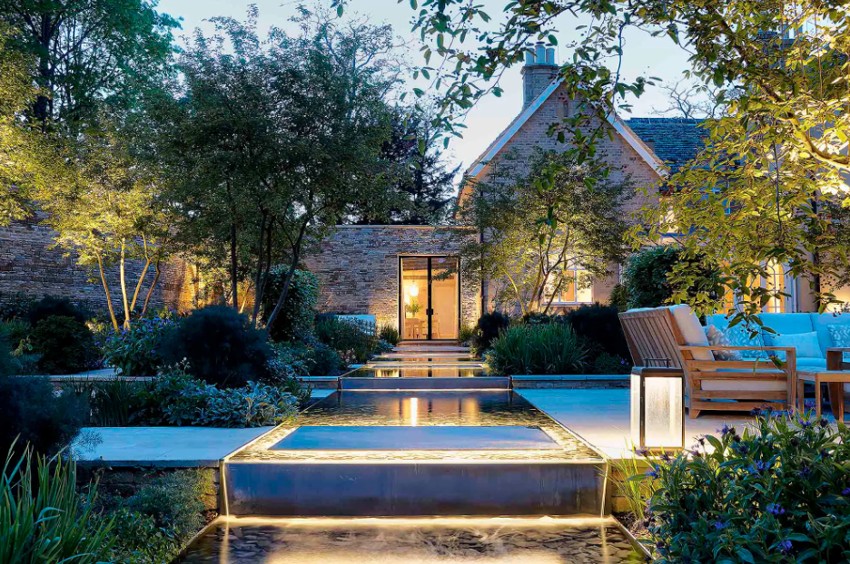 Thiết kế chiếu sáng sân vườn