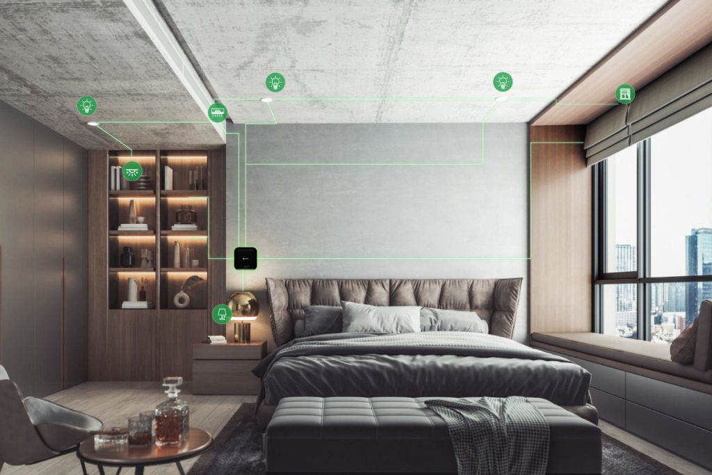 Các thiết bị nhà thông minh liên kết thông qua giao thức truyền thông