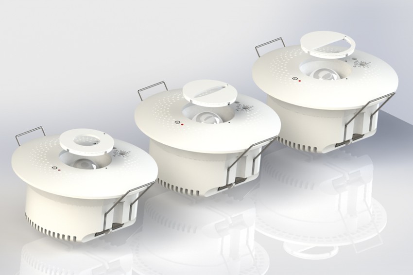 Cảm biến người đi qua gắn trần