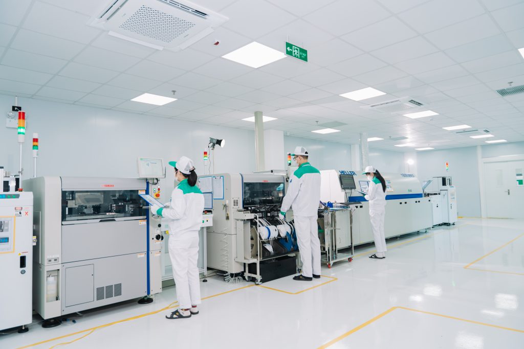 Dây chuyền SMT của Lumi Smart Factory