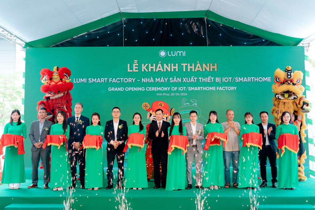 Lễ khánh thành Lumi Smart Factory
