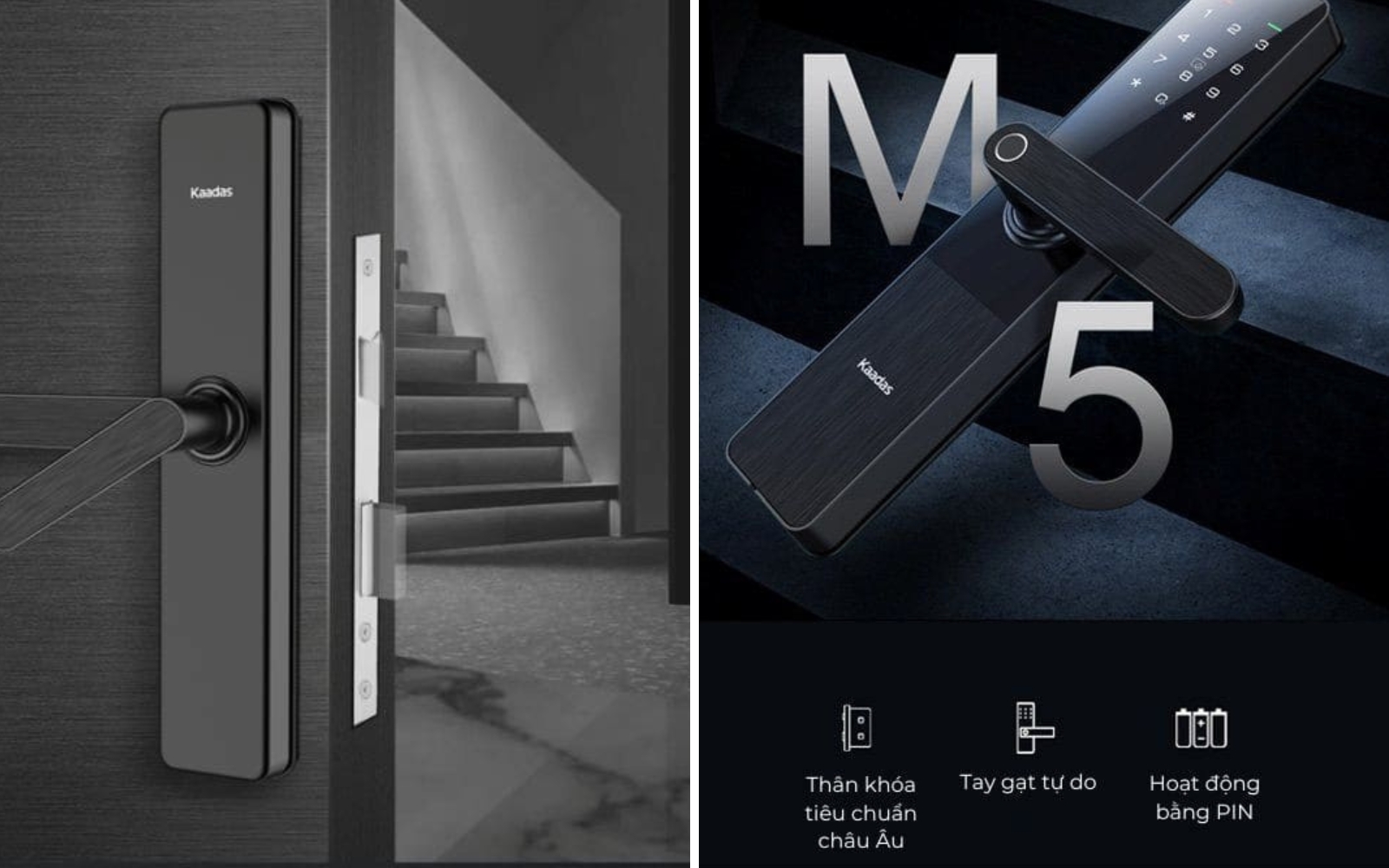 Khóa vân tay Kaadas M5
