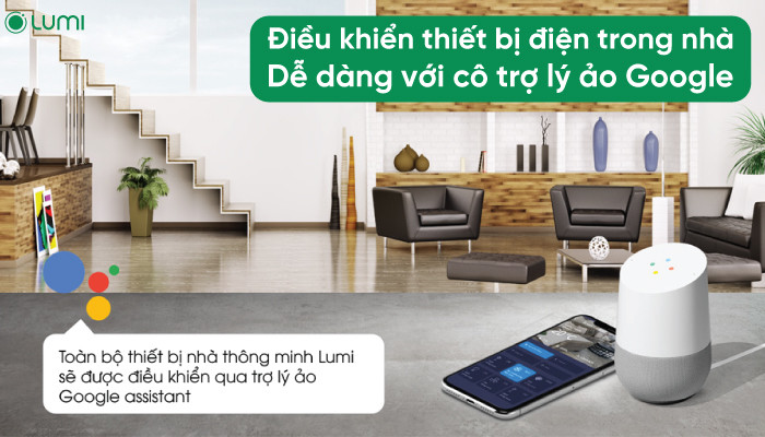 Điều khiển nhà thông minh bằng Google Assistant 