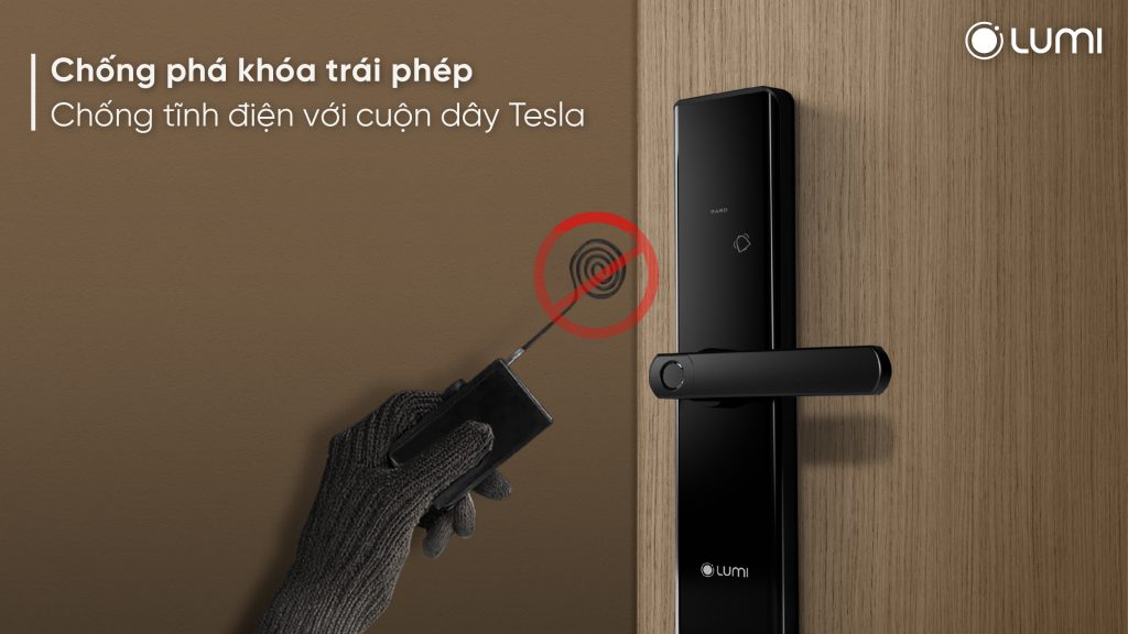 Nâng cao phần cứng, phần mềm, khóa thông minh Lumi chống mở khóa bằng hộp đen nhỏ