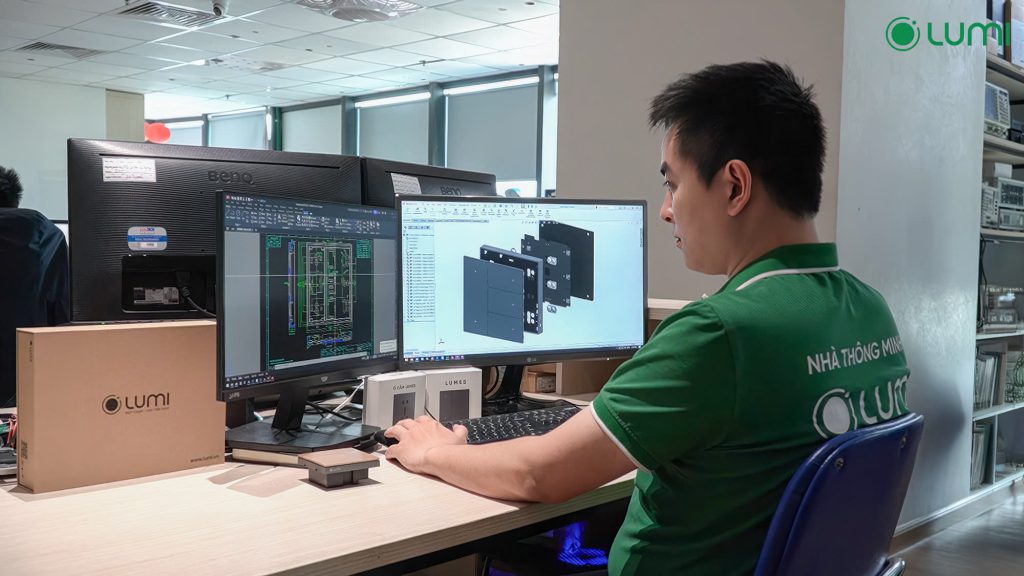 Công tắc cơ thông minh Lumes được nghiên cứu, phát triển bởi chính đội ngũ kỹ sư Việt