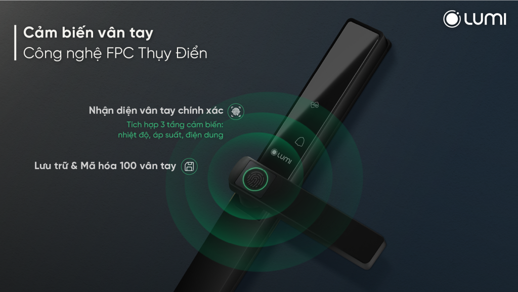 Cảm biến vân tay công nghệ FPC Thụy Điển