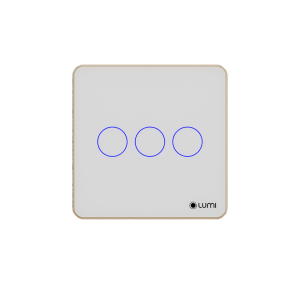 Công tắc thông minh Luto, kính phẳng, viền bo