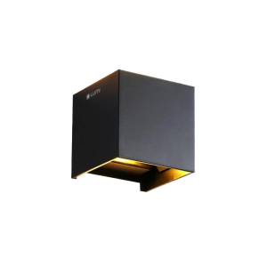 Đèn gắn tường ngoài trời hình vuông 2*6w