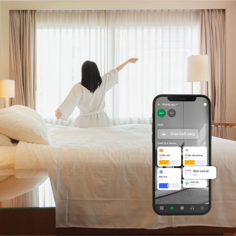 Bộ rèm cửa thông minh